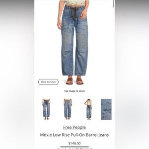 Free People Moxie Jean